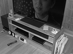 下関T邸テレビ台